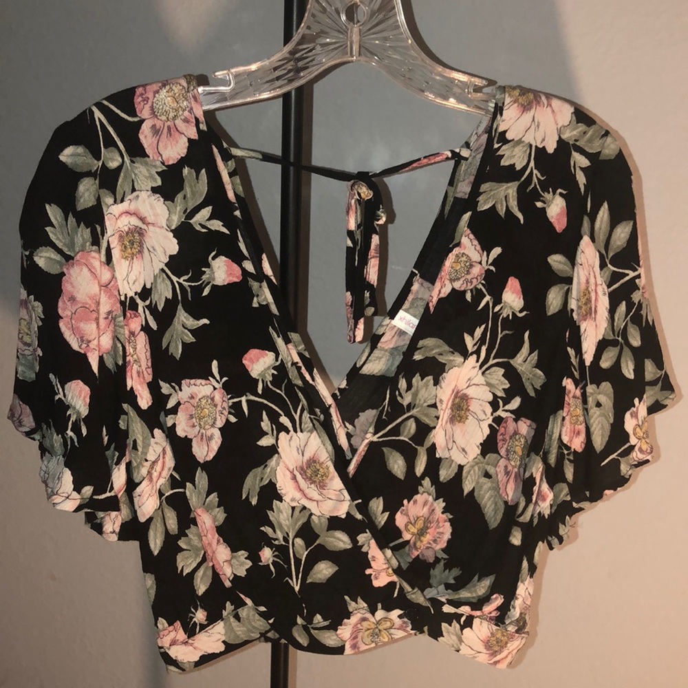 Never worn Floral blouse